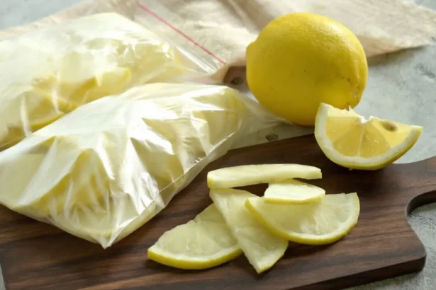 Verta Užšaldyti Visą Citriną / Nuotrauka: pogovorim.by