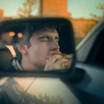 Valgymas automobilyje