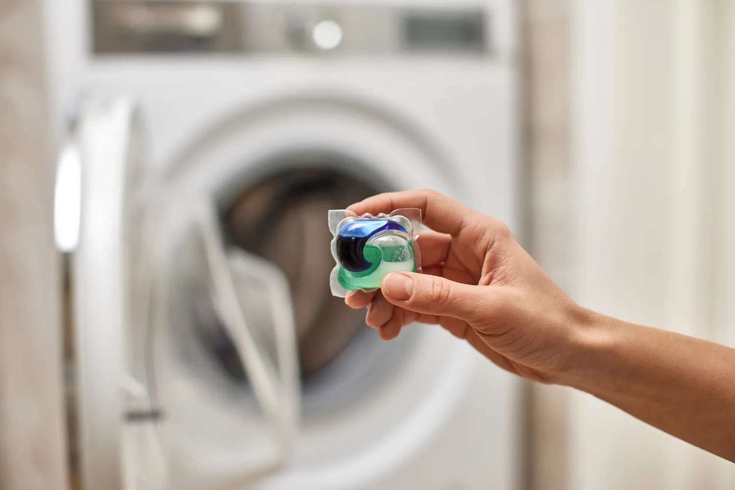 Skalbimo kapsulės