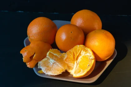 Baltoji apelsino dalis