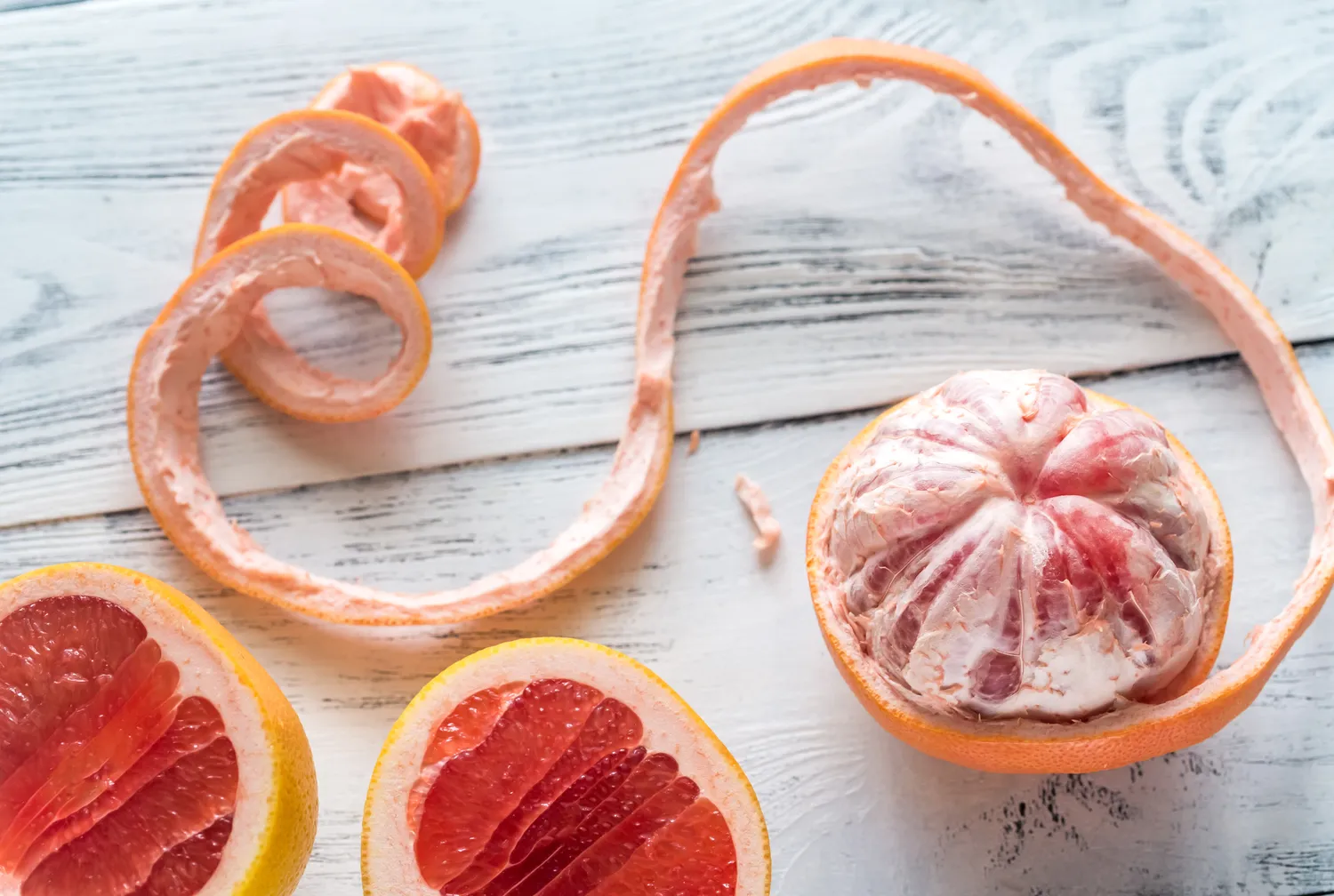 Greipfrutų žievelė