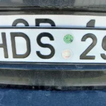 Automobilio numerių slėpimas