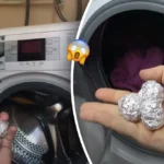 Folijos panaudojimas skalbimo mašinoje