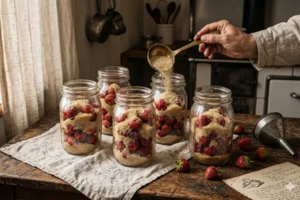 Skanios braškės su cukrumi / Gemini nuotr.