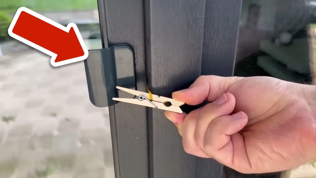 Įdomus triukas su segtuku