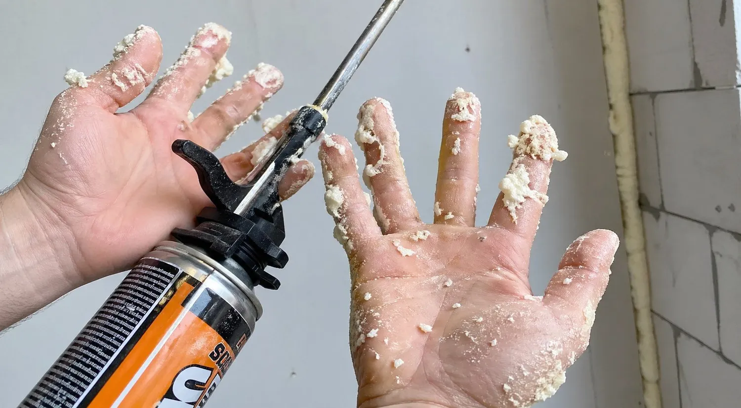 Montavimo putos ant rankų