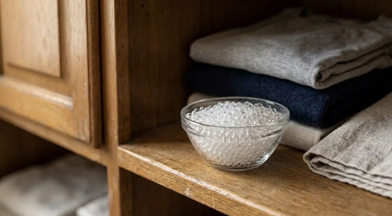 Silikagelis spintoje