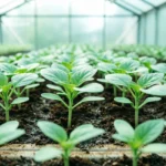 Sodinukų sodinimo šiltnamyje sėkmė