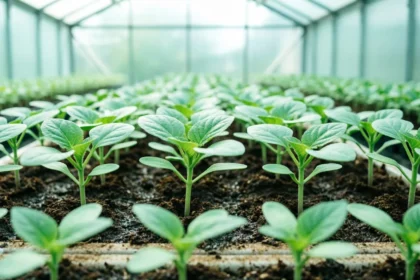 Sodinukų sodinimo šiltnamyje sėkmė