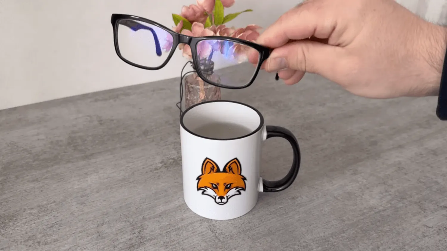 Užlašinau vieną lašą ant akinių