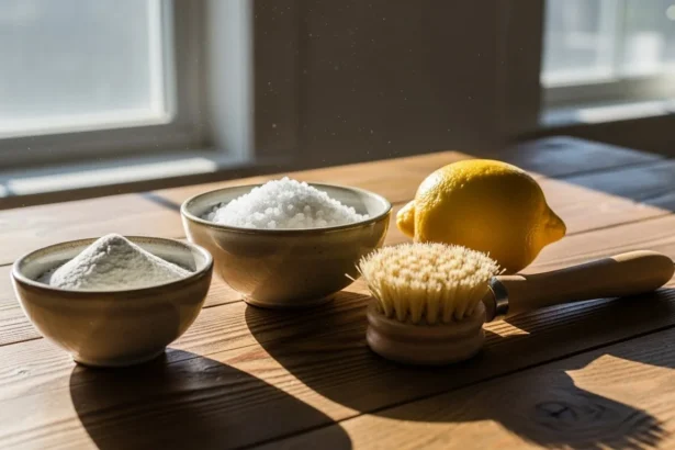 Valymas su soda ir druska