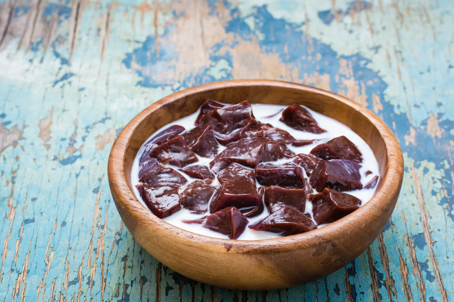 Kepenėlių mirkymas piene