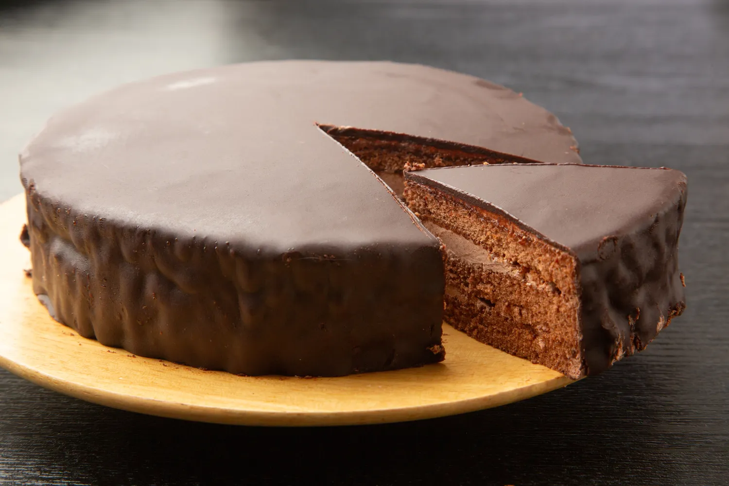 Biskvitinis tortas su šokoladu