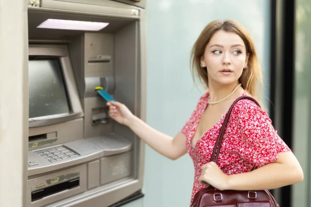 Bankomatas prarijo kortelę