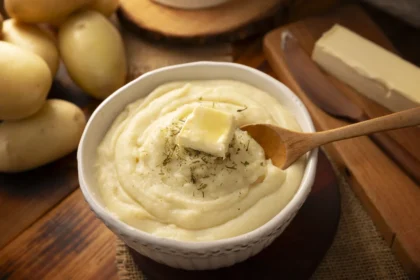 Gardi bulvių košė