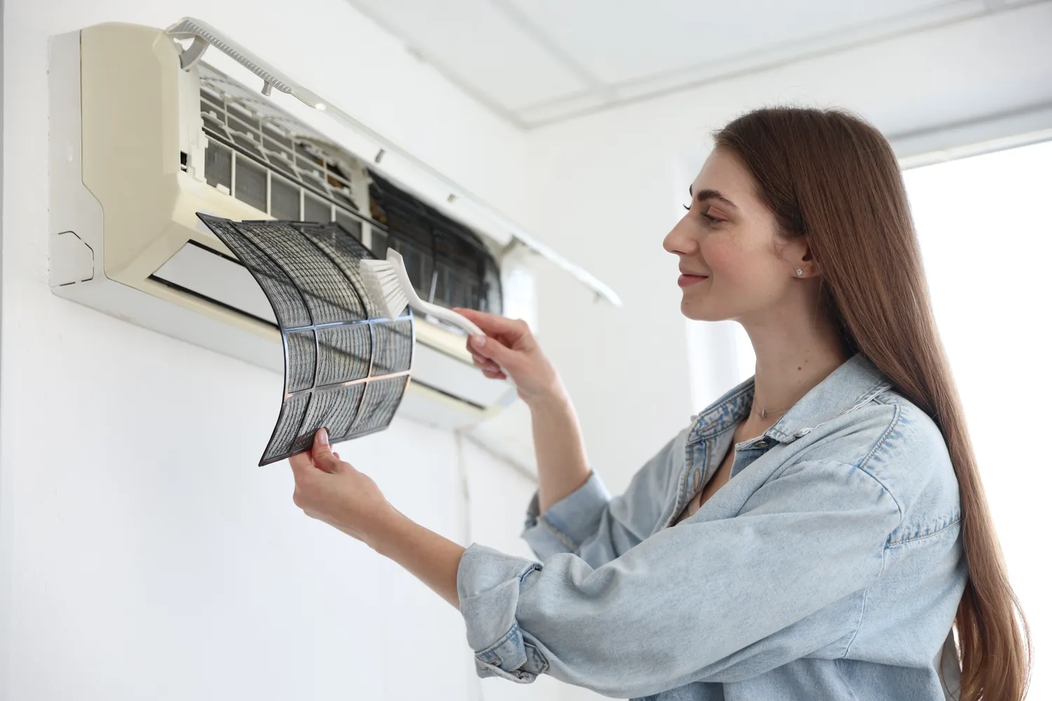 Kaip išvalyti kondicionierių?