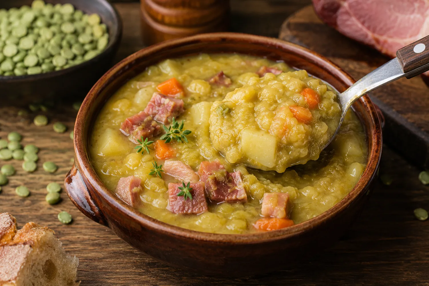 Atraskite žirnių sriubą iš naujo