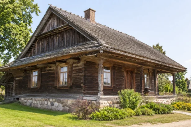 Senoje sodyboje namas stovi jau daugiau kaip 50 metų