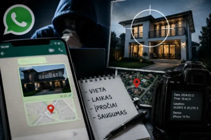 Nuotraukos per „WhatsApp“