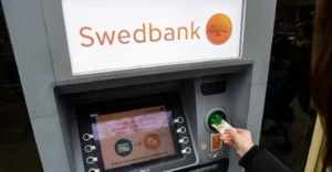 Swedbank bankomatas