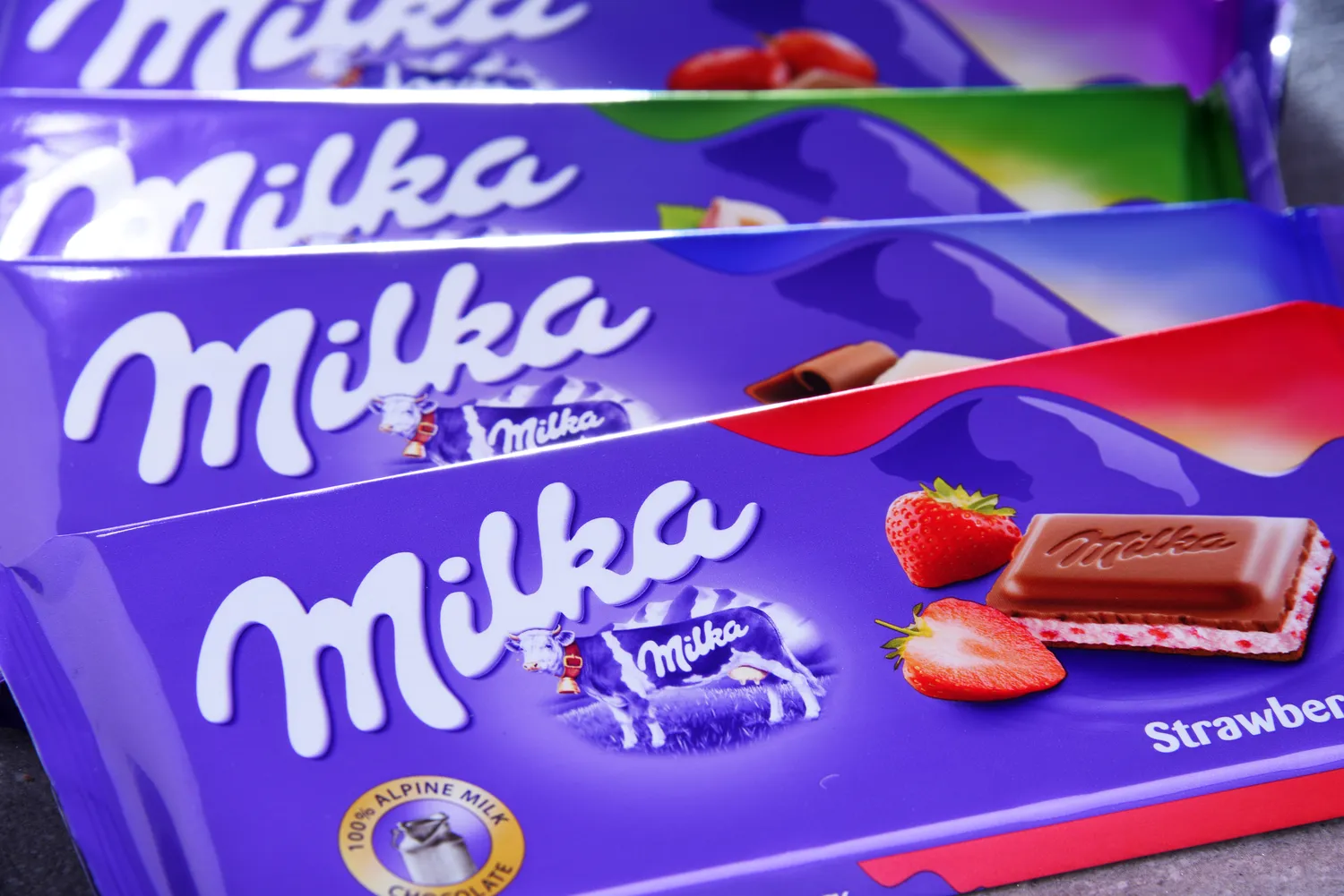 Milka šokoladas / monticello / Shutterstock.com