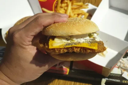 Burgeris su vištiena / TY Lim / Shutterstock.com