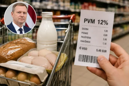 Latvijoje siūloma mažinti PVM duonai, pienui ir kitiems produktams