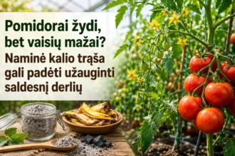 Naminės kalio trąšos pomidorams