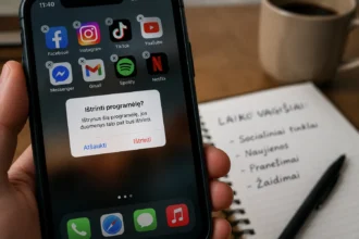 Aš ištryniau pusę programėlių telefone