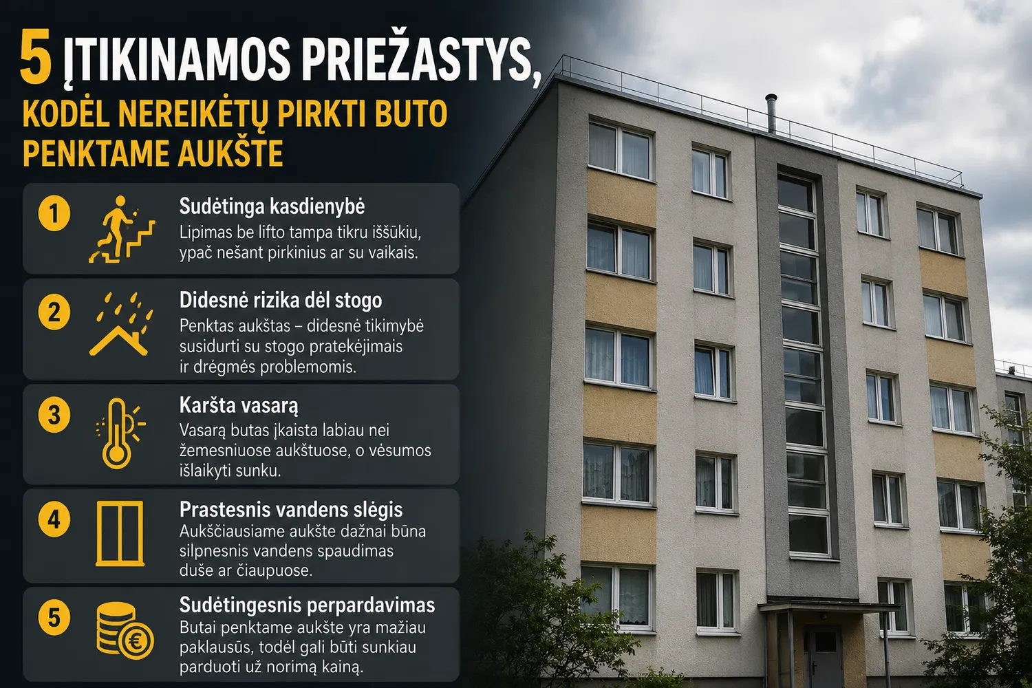 Butas penktame aukšte