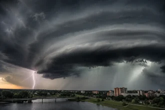 Liepą numatomos audros