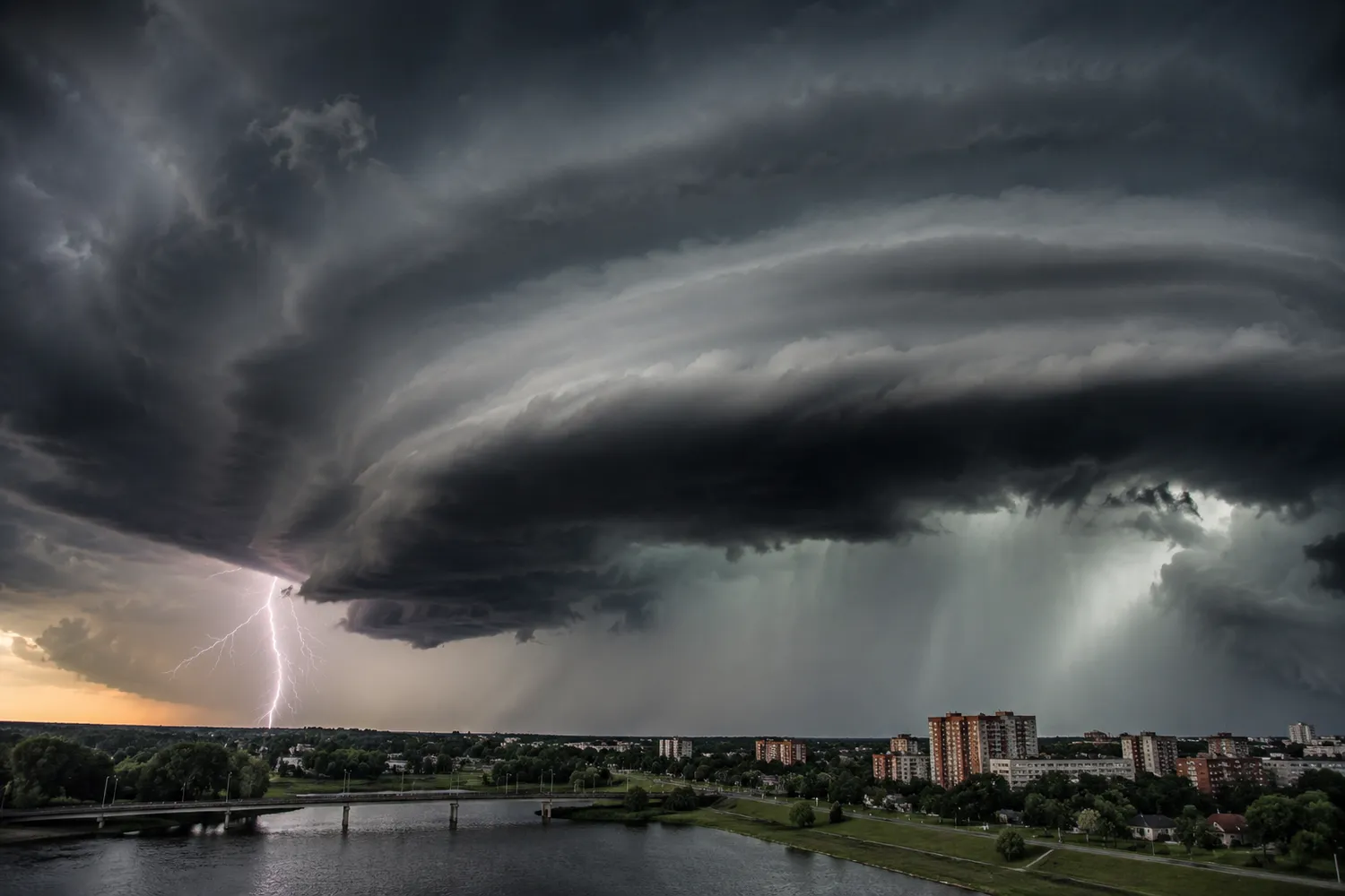 Liepą numatomos audros