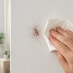 Kodėl uodo dėmė taip sunkiai nusivalo?