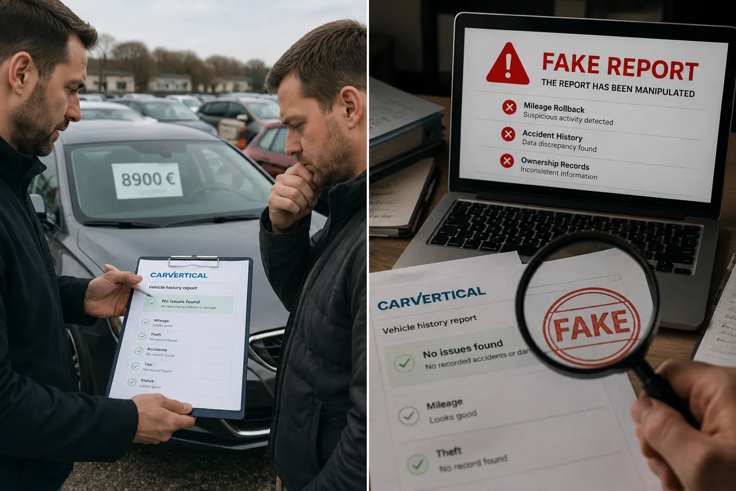 Naujas naudotų automobilių pardavėjų triukas
