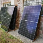 Saulės elektrinės panelės