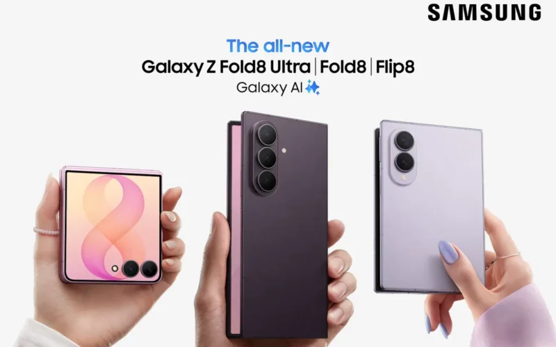 1.Samsung Galaxy Fold8 Ultra, Fold8, and Flip8_Family