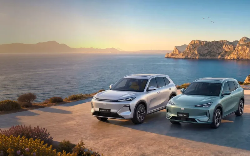 „Geely E5“