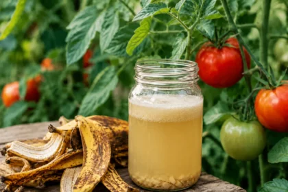 Bananų žievelės pomidorams vertingos dėl kalio