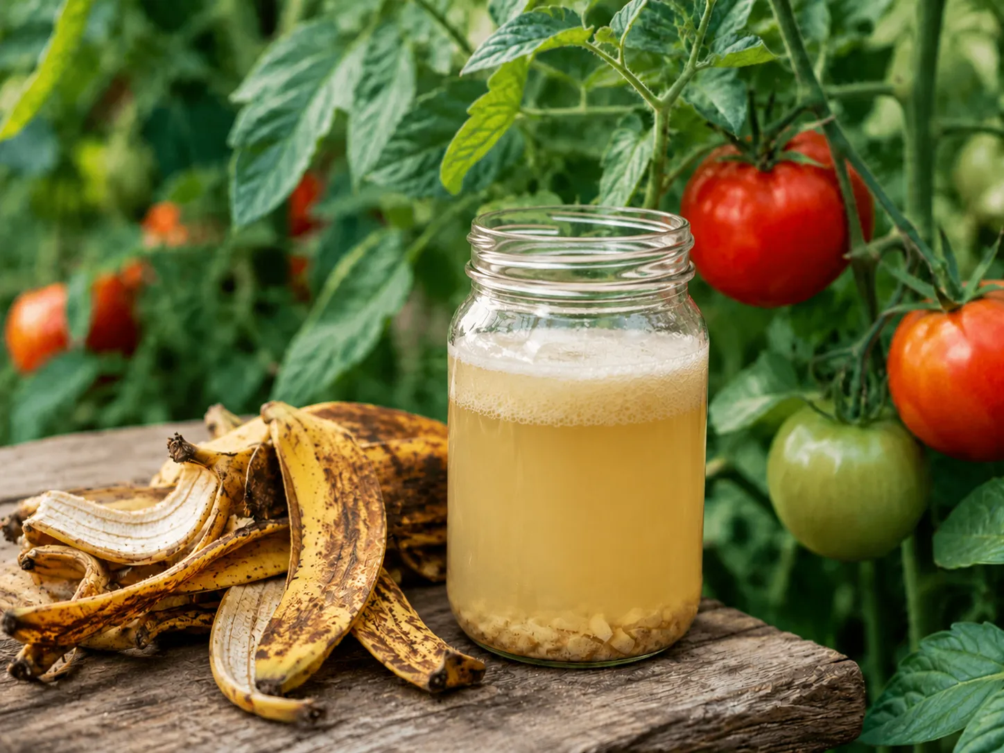 Bananų žievelės pomidorams vertingos dėl kalio