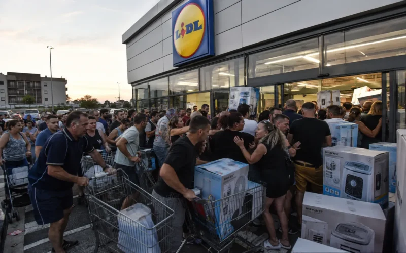 Lidl akcija Prancūzijoje