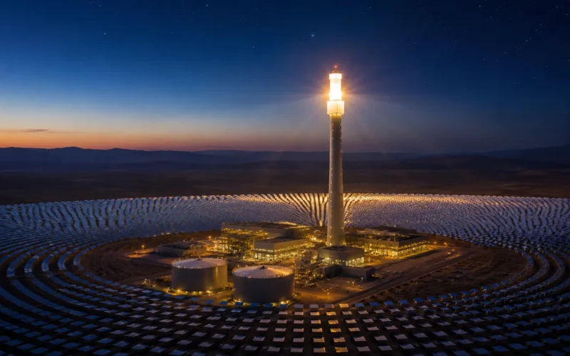 Saulės energija net naktį