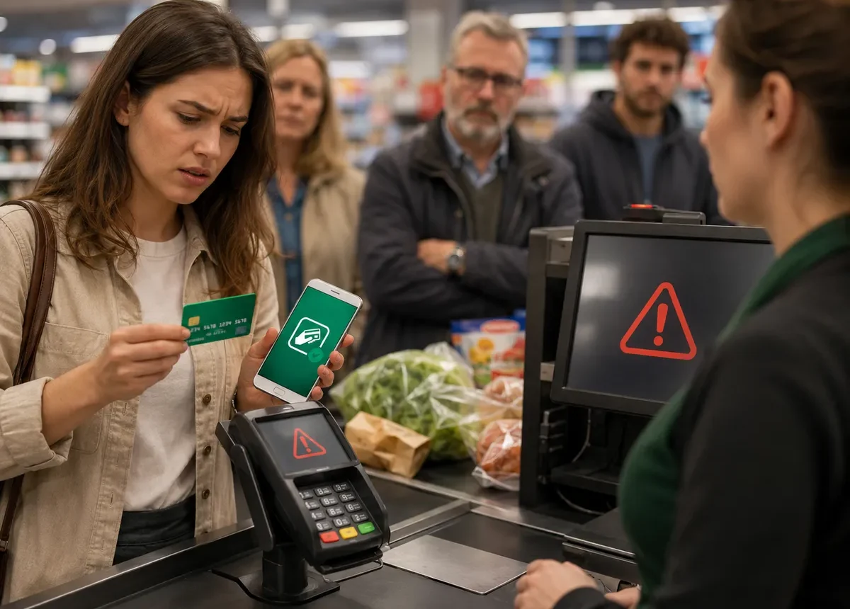 Sutrikus mokėjimams gali nepadėti nei telefonas, nei kortelė