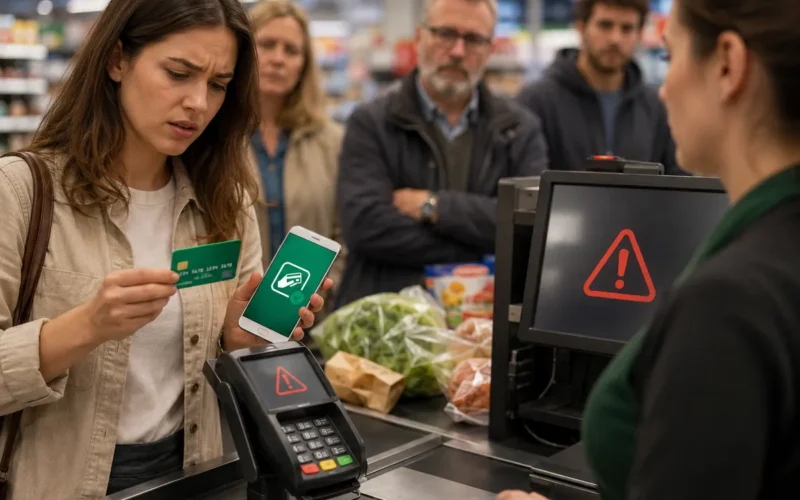 Sutrikus mokėjimams gali nepadėti nei telefonas, nei kortelė