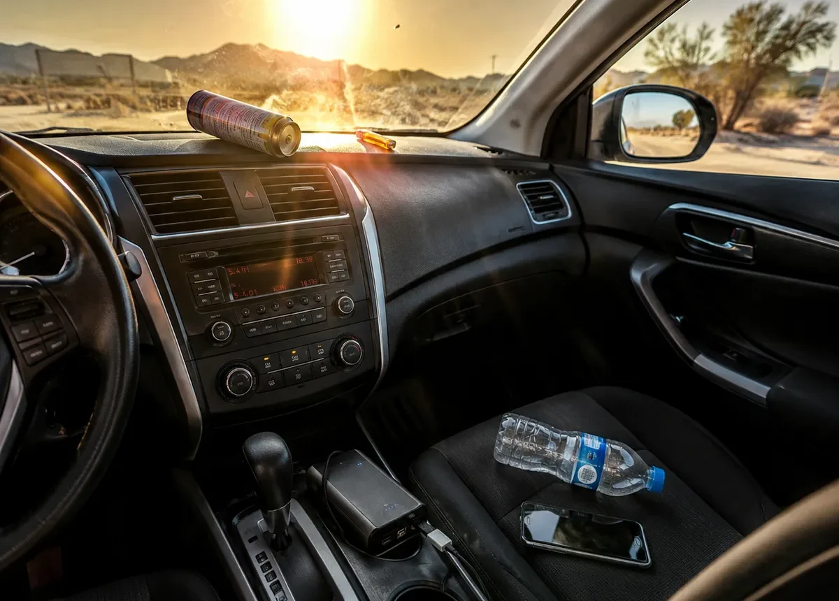 Daiktai automobilyje