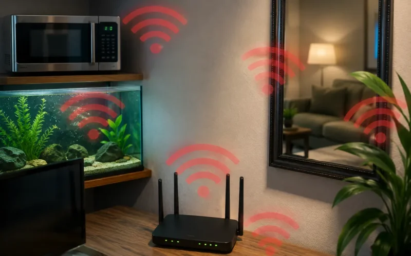 Wifi gali blokuoti net veidrodis