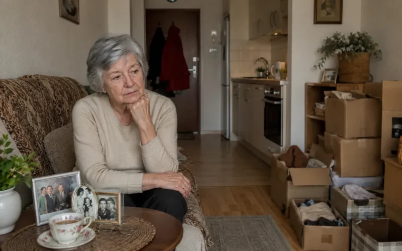 Pensininkė pardavė trijų kambarių butą ir persikėlė į mažesnį