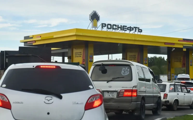 Degalų trūkumas Rusijoje