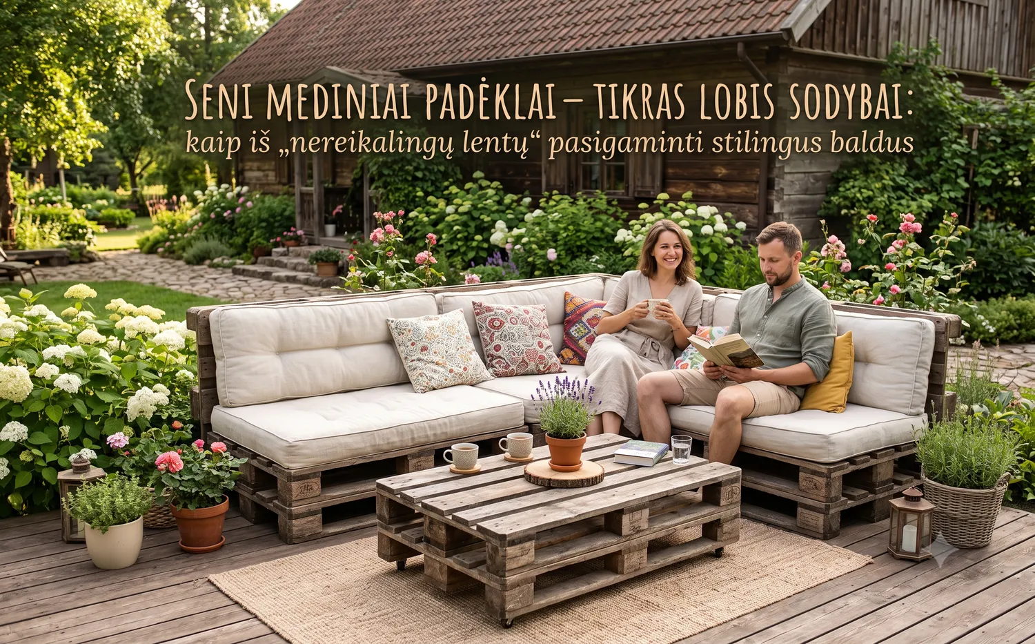Padėklai sodybai