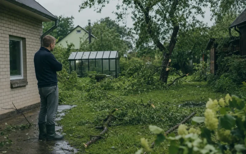 Lietus nutilo, o jūs jau einate į kiemą: po audros skubėti pavojingiausia