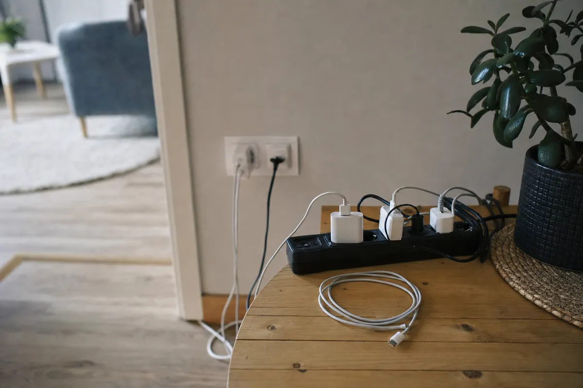 Telefonas kišenėje, o įkroviklis vis dar dirba: kur prapuola nepastebėta elektra